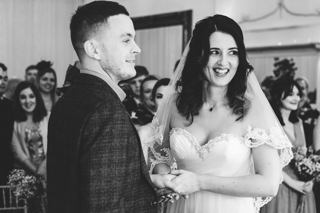 001 CANDID MOMENT DURING WEDDING CEREMONY AT PETERSTONE COURT BRECON WEDDING PHOTOGRAPHY